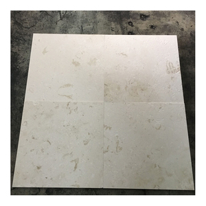 Carrelage en pierre naturelle, pierre <span class=keywords><strong>calcaire</strong></span>, marbre, pavés, pierre <span class=keywords><strong>calcaire</strong></span> fossile, coquille, carrelage en pierre <span class=keywords><strong>calcaire</strong></span> blanche - Product Image 1