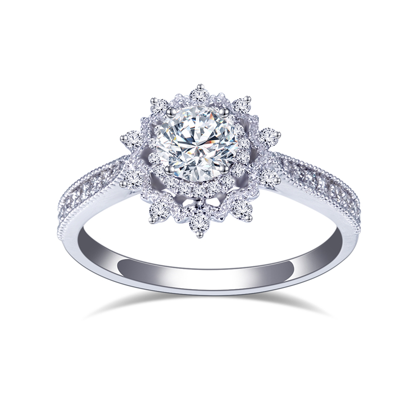 18k+Lab เพชร (สีขาว/เหลือง/โรสโกลด์)