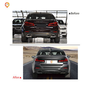 Rejilla de parachoques delantero y trasero de coche modificada, Kit de carrocería M-tech, actualización a kit de carrocería G38 MT para <span class=keywords><strong>BMW</strong></span> 5 SERIES G30 año 2018-2022 - Product Image 3