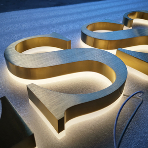 <b>Large</b> Outdoor LED Channel Letters Custom Logo Building Signs for Shopping Mall High Visibility Weatherproof for Global Market - Product Image 5