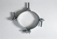 Collier de serrage réglable galvanisé à chaud pour poteaux et équipements de ligne
