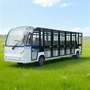 Véhicule de tourisme électrique à quatre roues, style ouvert, 23 places, avec porte à sangle personnalisée par le fabricant - Meilleures ventes - Product Image 1