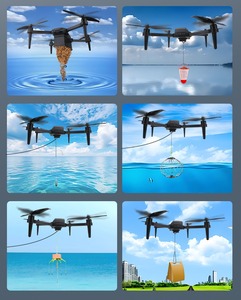 Drone de pêche TF T33 avec charge utile de 1,5 kg, mode lanceur de hameçons, mode libération d'appâts à point fixe, pour débutants, largage aérien, moteur brushless - Product Image 6