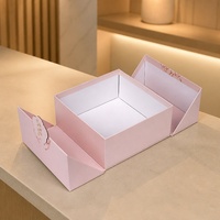 Boîte cadeau magnétique à double porte, emballage en carton personnalisé pour lunettes et cadeaux