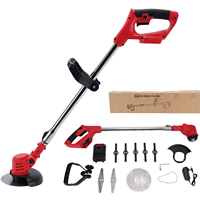Tondeuse à gazon sans fil 500W 24V, lame télescopique en acier à 5 sections, qualité professionnelle et DIY pour l'entretien du jardin