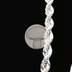 Pulsera de Fiesta, Accesorios Plateados, Cadena de Cuerda de 4MM, 40-60cm, 2 Piezas, Collar y Pulsera para Hombre y Mujer, Regalo de Boda, Joyería de Moda - Product Image 2