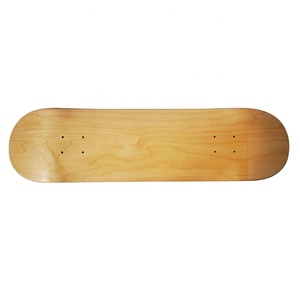 Tavola da Skateboard in Legno 31*8 Pollici, 7 Strati di Acero, Doppio Rocker, Personalizzabile con Logo, per Pittura e Decorazione - Product Image 3