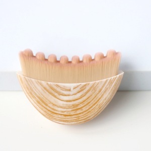<span class=keywords><strong>Pinceau</strong></span> de maquillage pour le visage avec logo personnalisé, <span class=keywords><strong>pinceau</strong></span> de contour lymphatique incurvé pour le visage - Product Image 3