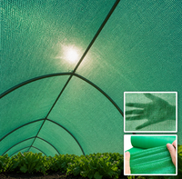 Filet d'ombrage pour serre en HDPE, filet solaire agricole anti-UV pour jardin, patio, extérieur, toile d'ombrage agricole, filet d'ombrage pour jardin
