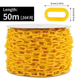 Factory Wholesale 3mm 6mm 8mm 10mm Conveyor <b>Belt</b> Link Head Barrier Plastic <b>Chain</b> for Traffic Cone - Product Image 3