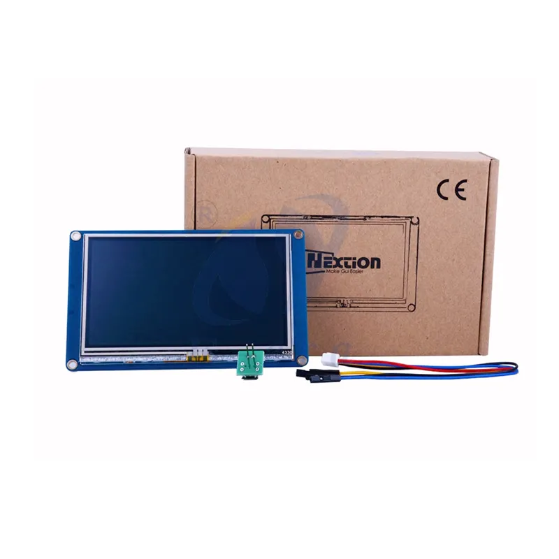 شاشة Nextion NX4827T043 4.3 بوصة من شرائح الترانزستور الرفيعة المستخدمة في الأجهزة التي تعمل باللمس وحدة LCD وحدة شاشة تعمل باللمس عرض LCD