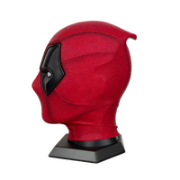 Masque Deadpool personnalisé en résine photosensible 3D pour costume de cosplay de personnages de films et accessoire de performance pour événements cinématographiques