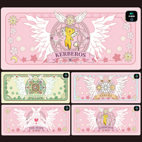 Tapis de Souris Gaming Sakura Girl à Transfert Thermique, Épaisseur 3mm, Résistant à l'Eau et aux Rayures, pour Bureau et Maison