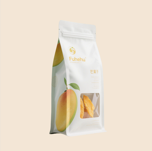 Sacs d'emballage alimentaire en plastique avec fenêtre et fermeture éclair Pochette debout d'emballage de fruits secs impression personnalisée - Product Image 3