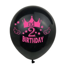 10Pcs Di Compleanno Decorazione Del Partito Blu Rosa <span class=keywords><strong>1</strong></span> 2 3 Anni di Età Palloncino Forniture Baby Shower Bambini 1st 2nd 3rd di compleanno Palloncini In Lattice - Product Image 4