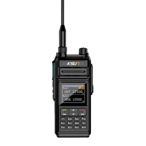 KSUT DM20UVDMRおよびアナログ双方向ラジオポータブルUHFVHFアマチュア無線長距離デジタルトランシーバー