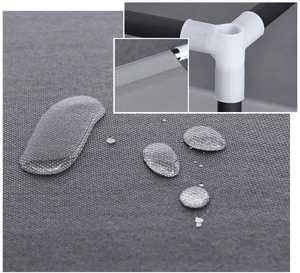 Vente en gros Armoire pliante <span class=keywords><strong>simple</strong></span> Rangement Mode Assemblage non-tissé Armoire pliante en tissu bon marché - Product Image 3