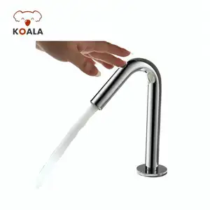 Grifo de agua de cocina de baño con sensor automático táctil electrónico