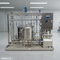 Stérilisateur-pasteurisateur automatique continu multi-usages pour jus et lait, fabrication industrielle