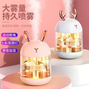 HUMIFICADOR Air Humidifier With <b>Led</b> <b>Light</b> For Home Office Bedroom Use - Product Image 1