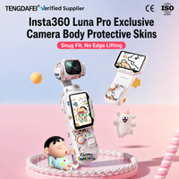 Film protecteur sans résidus pour Insta360 Luna Pro, autocollant de protection amovible facile à appliquer pour le corps de la caméra, pour un usage quotidien