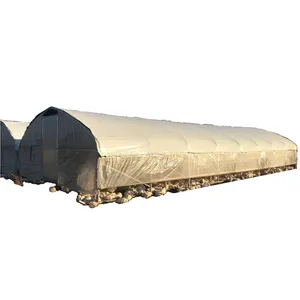 Farm Green Ecological Breeding Poultry Breeding Tent Large scale Breeding of over 1000 Portable Chicken Greenhouses