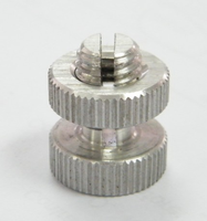 Conector de alambre para cercas eléctricas, para alambre de polietileno y cuerda de polietileno de hasta 3 mm, abrazadera de unión de perno dividido de aluminio para cercas eléctricas