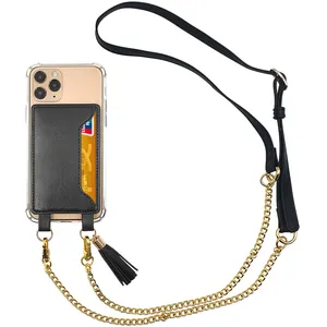 TENCHEN Smartphone עריסה crossbody handykette שרשרת טלפון סלולרי מקרה עבור iPhone, עבור iPhone שרשרת טלפון סלולרי מקרה