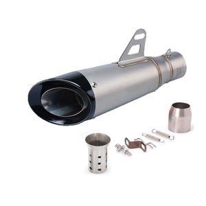 Tubo de Escape para Motocicleta de 51 mm, Silenciador SC, Z250 Z300 Z400 ZX10 MT0709 R25 R3 <span class=keywords><strong>R6</strong></span> para <span class=keywords><strong>Kawasaki</strong></span> Ninja Honda Yamaha / 3 Capas - Product Image 2