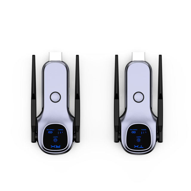 150m Point-to-Point Wireless  Transmitter Receiver 1080P 60Hz Dual Band 2.4G 5G Plug and Play Extender Supports 1TX to 4RX
