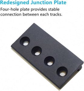 ชุดอุปกรณ์ฮาร์ดแวร์ประตูบานเลื่อนแบบรางสำหรับห้องครัว WEKIS รุ่นใหม่ล่าสุด ดีไซน์ล้อรูปตัว T ทำจากทองเหลืองเคลือบสีดำ แข็งแรงทนทาน - Product Image 4