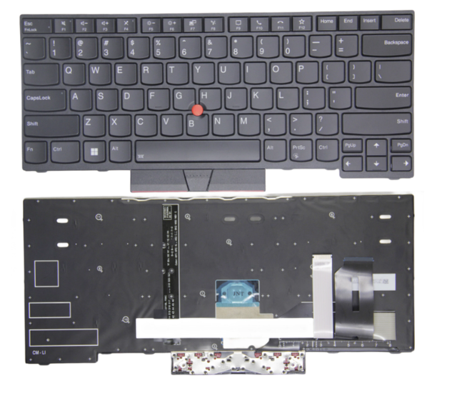 New Genuine for  Lenovo ThinkPad T14 P14s Gen 1 P1  US UK FR SP Backlit Keyboard 5N20V44082  5N20V44195   Laptop keyboard
