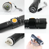 10W USB Rechargeable IP65 ABS Camping lampe de poche LED conception Portable 6000K alerte à la lumière du jour 100-1000 Lumens corps de lampe en aluminium