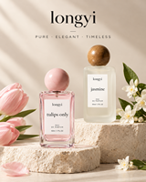 Eau de parfum pour femmes, parfum floral au jasmin, longue tenue, vaporisateur 50 ml, pour les soirées, les rendez-vous galants et les cadeaux