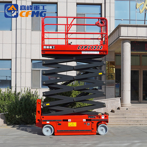 Plate-forme élévatrice à ciseaux automotrice électrique d'équipement d'accès de 12m pour la <span class=keywords><strong>location</strong></span> - Product Image 6