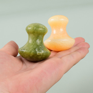 Pierre de jade Huiying en forme de <span class=keywords><strong>champignon</strong></span> Gua Sha pour le massage du <span class=keywords><strong>visage</strong></span>, cristal Gua Sha pour le <span class=keywords><strong>visage</strong></span> - Product Image 3