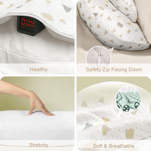 Almohada de embarazo personalizada de gran venta, almohada de maternidad suave para la piel, almohada de embarazo con soporte lumbar - Product Image 5