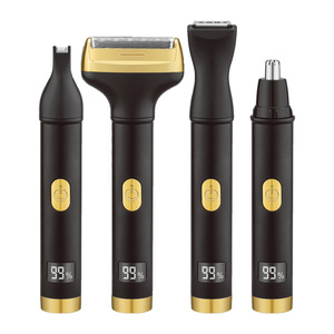 Depiladora 4 en 1 para Mujer, Depilación Facial sin Dolor, Recortadora Eléctrica de Vello Corporal, Nariz, Orejas, Bikini y Cuerpo - Product Image 1
