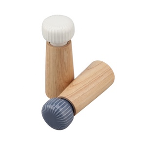 Peinture de couleur grossièreté réglable céramique allemagne moulin à poivre - Product Image 2