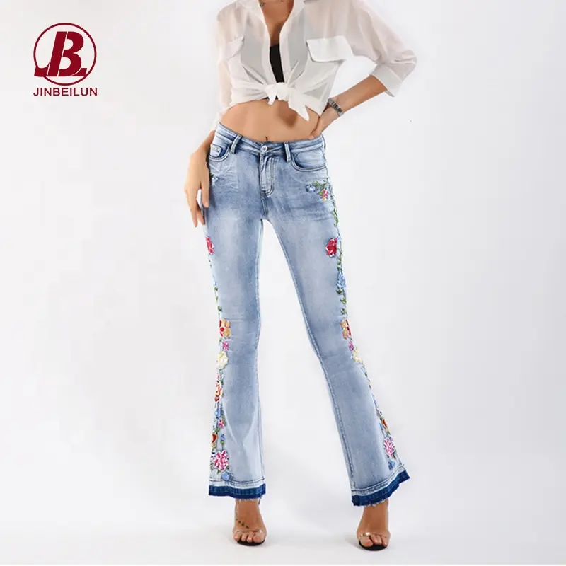 Jbeil coldker calça jeans feminina, calça jeans de cintura alta skinny stretch <span class=keywords><strong>azul</strong></span>