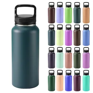 Bottiglia di acqua personalizzata bottiglia di metallo bevanda isolante sport in acciaio inox bottiglia d'acqua