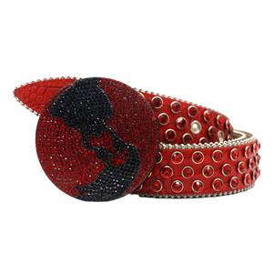 Bling Bling Western Strass Ceinture Perle Strass Ceinture Femmes pour B Simon Ceinture - Product Image 1