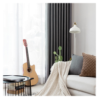 Innermor Rideaux occultants solides Cuisine douce et confortable Design turc pour cuisine Chambre ou salon