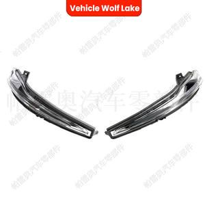 กระจกมองหลังรถยนต์ลายทะเลสาบหมาป่าสัญญาณเลี้ยวสำหรับรถเมอร์เซเดส W463 2019 2022หลอดฮาโลเจน - Product Image 5