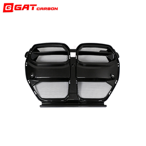 กระจังหน้าสำหรับ BMW M3 G80 M4 G82 G83 2021+ รุ่น ALP พร้อมตะแกรงแบบตาข่าย สีดำเงาคาร์บอน - Product Image 5