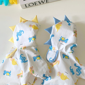 New Spring/Summer Dinosaur <b>Transformation</b> <b>Costume</b> for Dogs, Splash-Proof Raincoat for Bichon Frises, Teddy Bears, and Small - Product Image 5