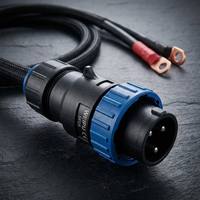 Rangkaian Kabel Konektor WEIPU SP25 Asli IP68 2-19Pin Berlapis Emas untuk Uji Baterai Kelautan IPC-620 OEM