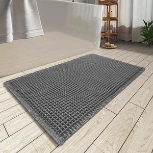 Alfombra de Baño Antideslizante FIGOO, Tejido Waffle Resistente para Uso Diario, Fácil Cuidado, Bajo MOQ, Directo de Fábrica - Product Image 4