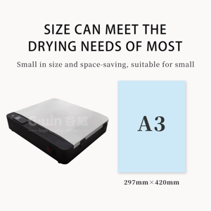 DTF <b>Printer</b> Machinery Parts Efficient Powder Drying 3040 DTF Oven Easy-to-Operate for DTF Inkjet <b>Printers</b> - Product Image 5