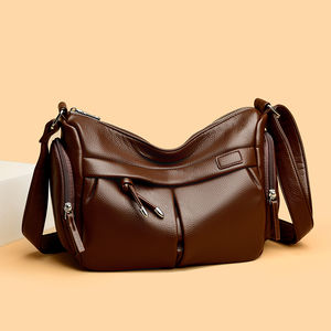 Sac messager à motif géométrique de haute qualité. Fabriqué en matériau PU. Style féminin à la mode.7018 - Product Image 5